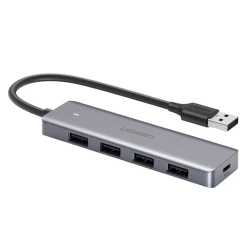 USB хаб Ugreen CM219-50985 Grey
