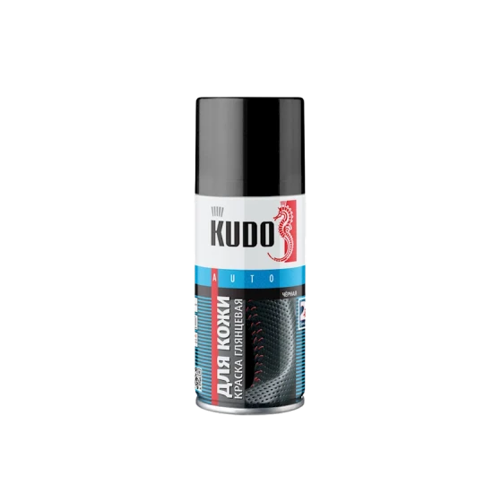 Краска для обновления цвета Kudo KU-5271, для кожи, черный, 210 мл