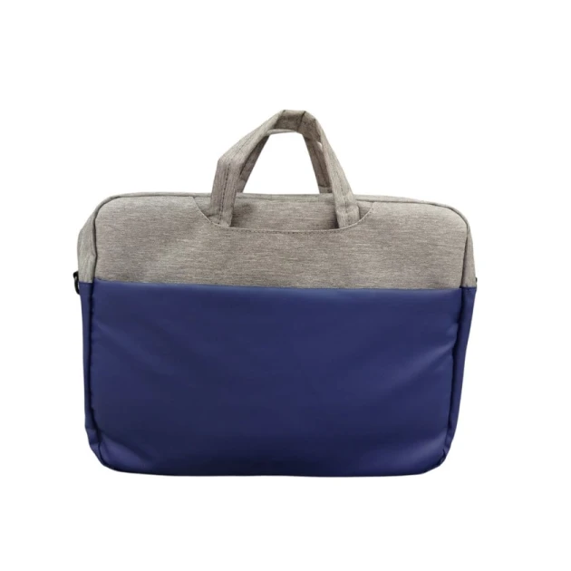 Сумка для ноутбука серо-синяя Bagsgo.az