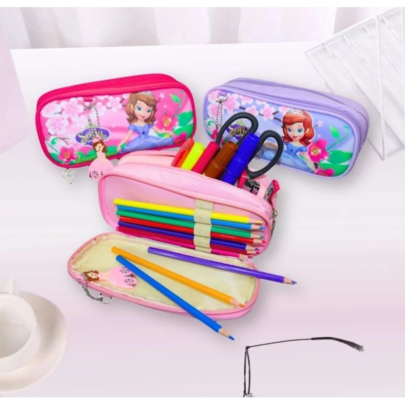 Qələmdan Sofia, 21.5х6.5х9.5 sm, qırmızı