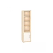 Stellaj 3563_L-M 2StellajSvSonWh, 60x38x216 sm, LDSP, qəhvəyi
