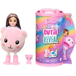 Кукла-сюрприз Mattel Barbie Cutie Reveal Chelsea Teddy Bear HKR19, 3+ лет Кукла-сюрприз Mattel Barbie Cutie Reveal Chelsea Teddy Bear HKR19, 3+ лет