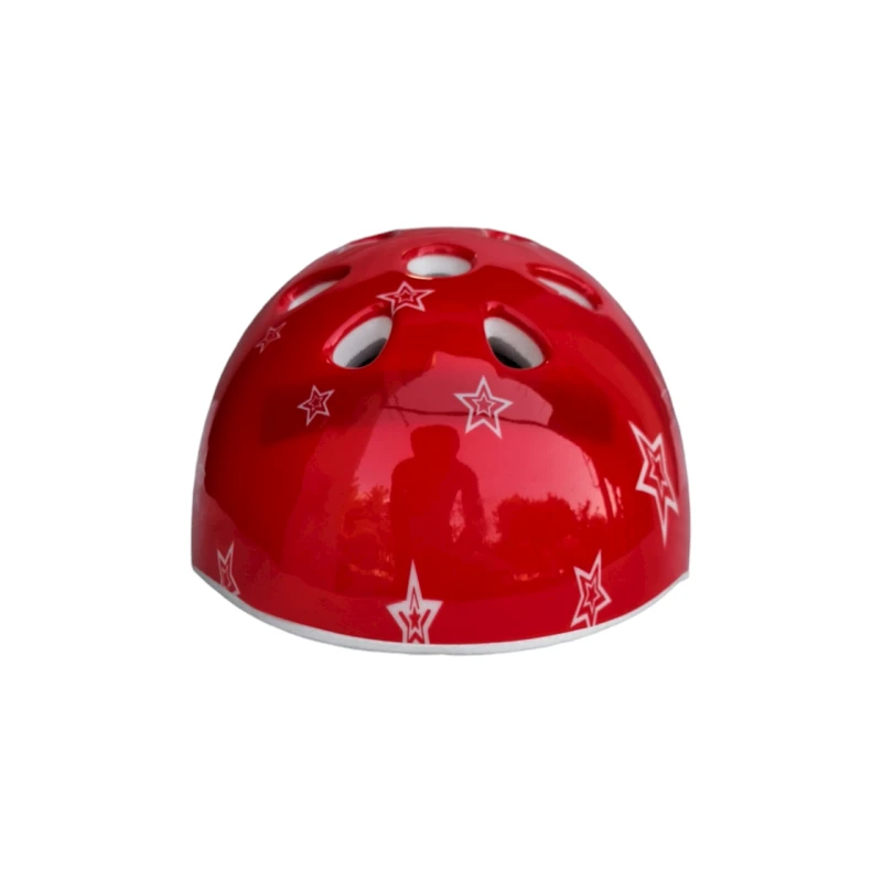 Детский велошлем 1001383, красный