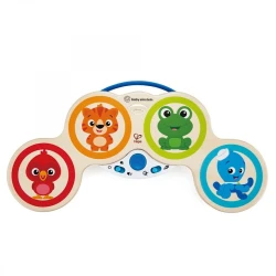 Детский барабан Hape Baby Einstein Magic Touch Drums, 6+ месяцев Детский барабан Hape Baby Einstein Magic Touch Drums, 6+ месяцев