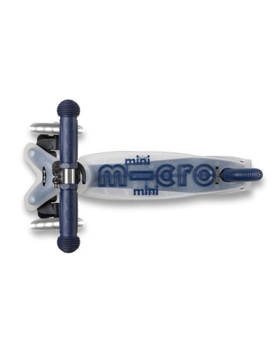 Uşaqlar üçün samokat Micro Mini Deluxe Flux LED Neochrome Navy MMD364