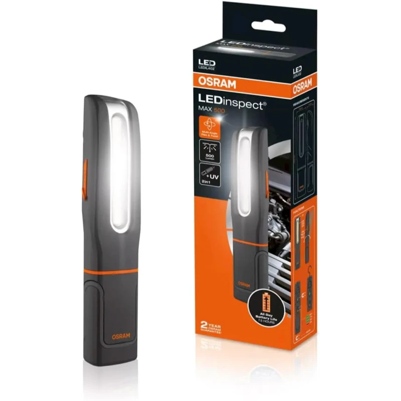 Фонарь Osram LEDinspect Max500, черный Фонарь Osram LEDinspect Max500, черный