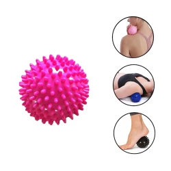 Tikanlı masaj topu Gymnic 1890, çəhrayı, 9 sm