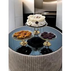 Набор стоек для торта Gallery Home GH-000147, 30/25/20 см, прозрачный