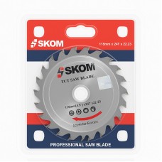 Диск отрезной SKOM 115 мм x 24T x 22.23 мм