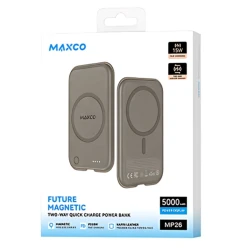 Внешний аккумулятор Maxco MP26 5000 mAh Gray