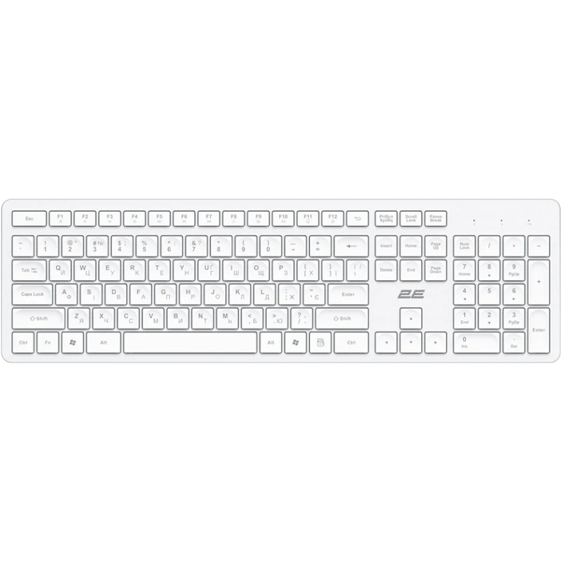 Клавиатура 2E MK405 USB-A White