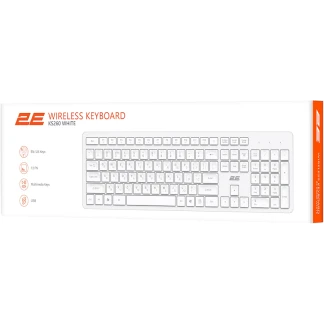 Клавиатура 2E MK405 USB-A White