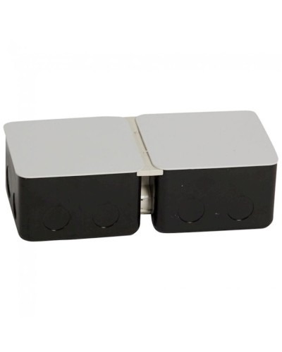 Yerüstü qutu Legrand 054002, 2x3 modul, qara