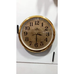 Divar saatı Bayramov Group SS-162, qızılı, 30 sm