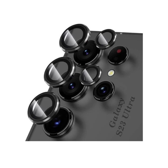 Kamera qoruyucu Samsung Galaxy S23 Ultra Black