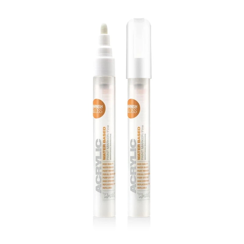 Akril markerlər üçün parlaq lak Montana Acrylic Marker Varnish Gloss 2 mm
