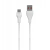 Şəbəkə enerji toplama cihazı VIDVIE PLE245 2USB 2.4A with Type-C Cable White