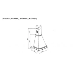 Кухонная вытяжка Bompani BOCP469/ E