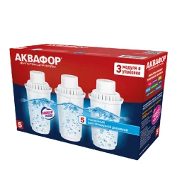 Комплект картриджей Akvafor В100-5, 3 шт Комплект картриджей Akvafor В100-5, 3 шт
