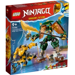 Конструктор LEGO Ninjago Lloyd and Arin's Ninja Team Mechs 71794, 9+ лет, 764 элементов