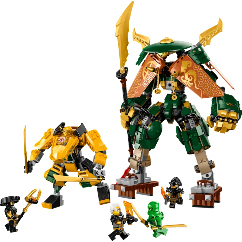 Конструктор LEGO Ninjago Lloyd and Arin's Ninja Team Mechs 71794, 9+ лет, 764 элементов
