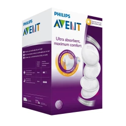 Прокладки для бюстгальтера Philips AVENT 254/61, 60 шт, белые