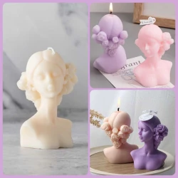 Ətirli şam HappyS_1010-S qızılgül ətri ilə, 7x10 sm, məhsul çeşiddə