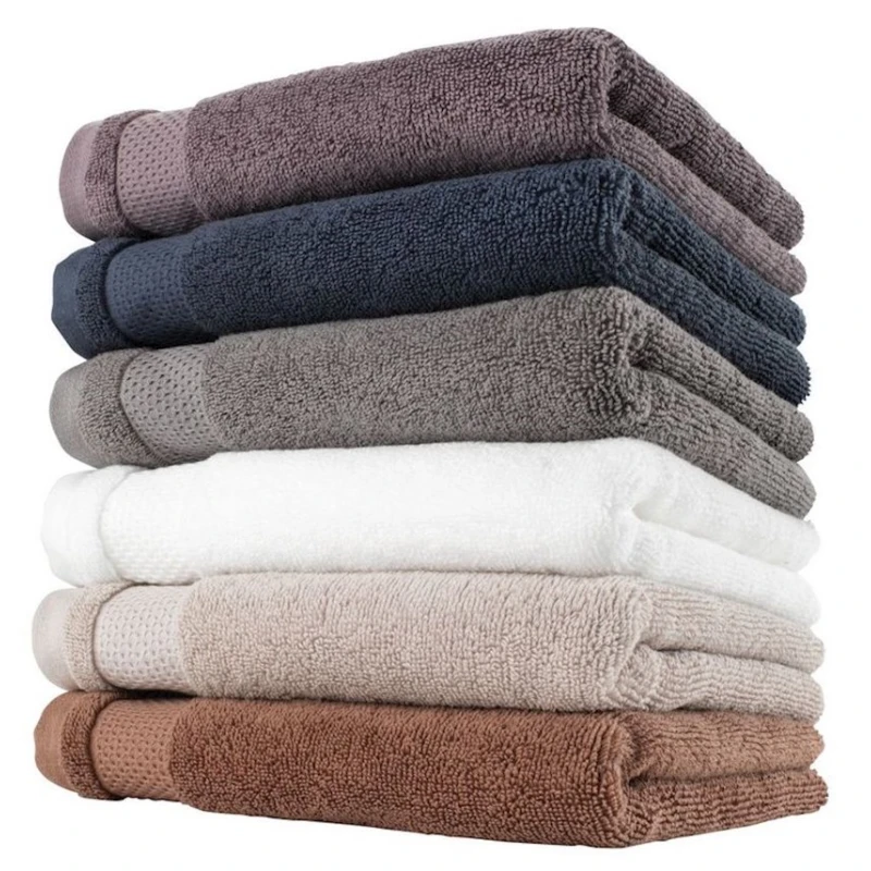 Полотенце для рук JYSK Nora By Kronborg, 40x60 см, хлопок, белый