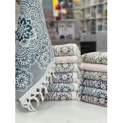 Полотенце для рук SHA-0000542, 50x90 см, хлопок, товар в ассортименте