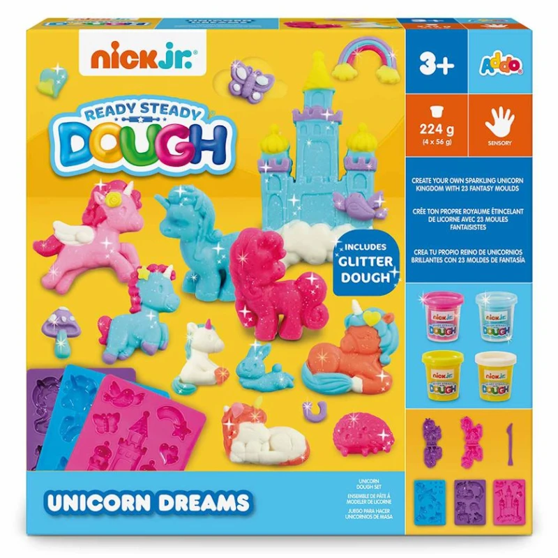 Набор для лепки Addo Play Nick Jr. 318-13134-BN Ready Steady Dough Unicorn Dreams, 3+ лет