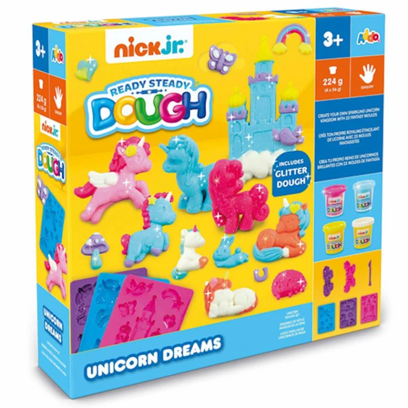Набор для лепки Addo Play Nick Jr. 318-13134-BN Ready Steady Dough Unicorn Dreams, 3+ лет