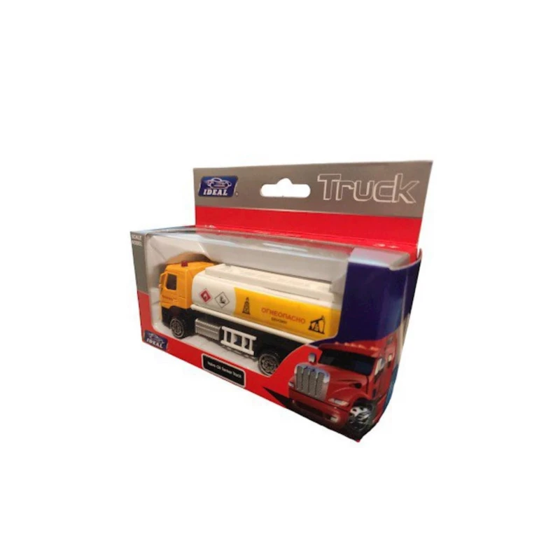 Машинка игрушечная Ideal Volvo Oil Tanker, 46x30x48 см, желтая Машинка игрушечная Ideal Volvo Oil Tanker, 46x30x48 см, желтая