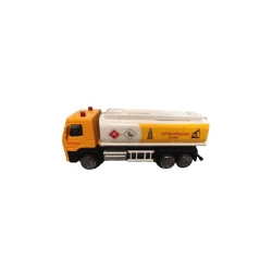 Машинка игрушечная Ideal Volvo Oil Tanker, 46x30x48 см, желтая
