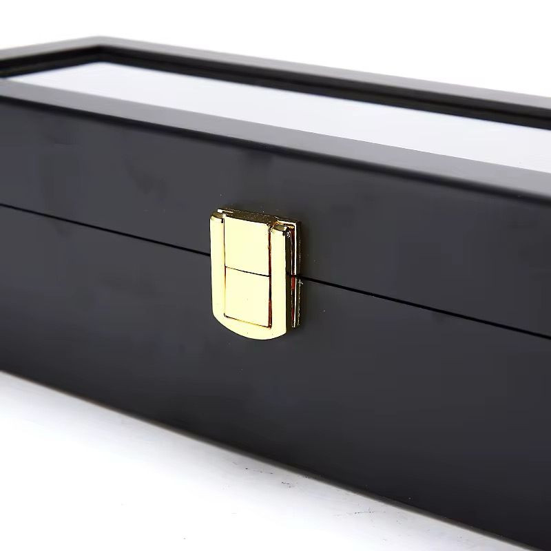 Бокс для часов The Groove 6269, деревянный, черный Бокс для часов The Groove 6269, деревянный, черный