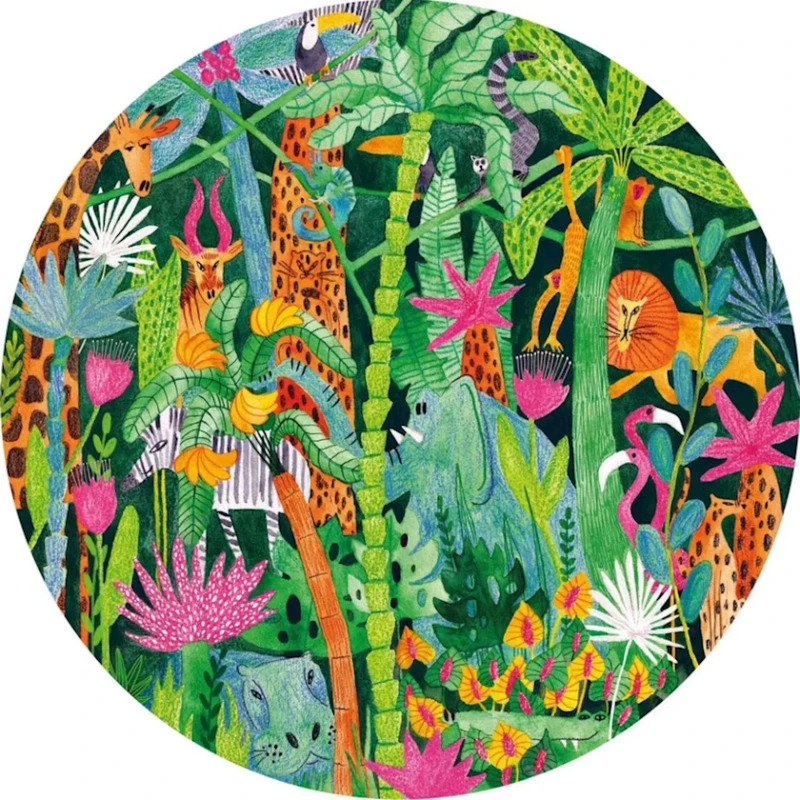 Pazl Jazzle Puzzle Jungle Calling, 48 sm, 500 hissə Pazl Jazzle Puzzle Jungle Calling, 48 sm, 500 hissə