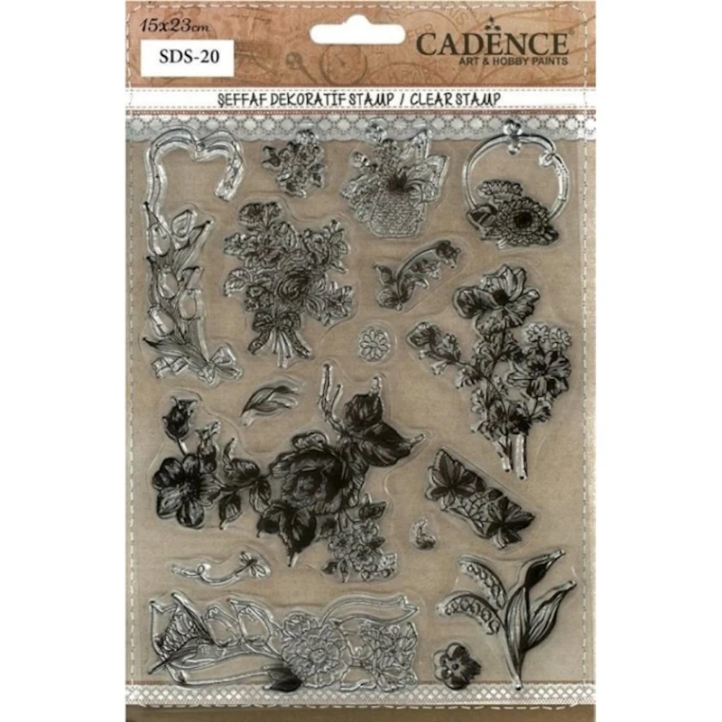 Декоративный штамп Cadence Clear Stamp 20