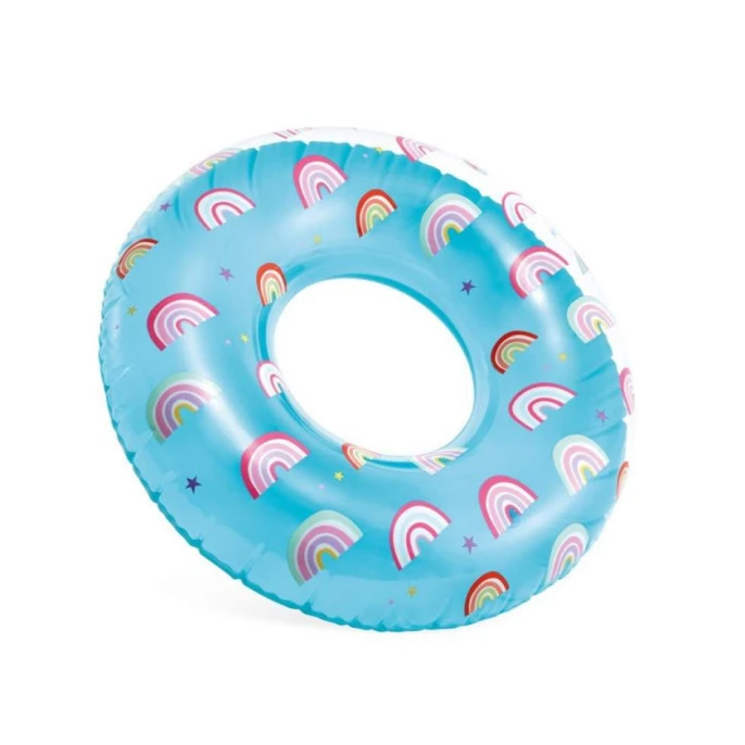 Şişmə halqa Intex 59259 M6815 Rainbow, 81 sm, 8+ yaş