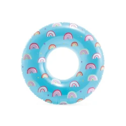 Надувной круг Intex 59259 M6815 Rainbow, 81 см, 8+ лет