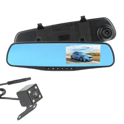 Видеорегистратор Dvr 1080P Double Camera Black Видеорегистратор Dvr 1080P Double Camera Black