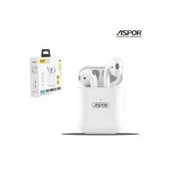 Беспроводные наушники Aspor A616 Pro White