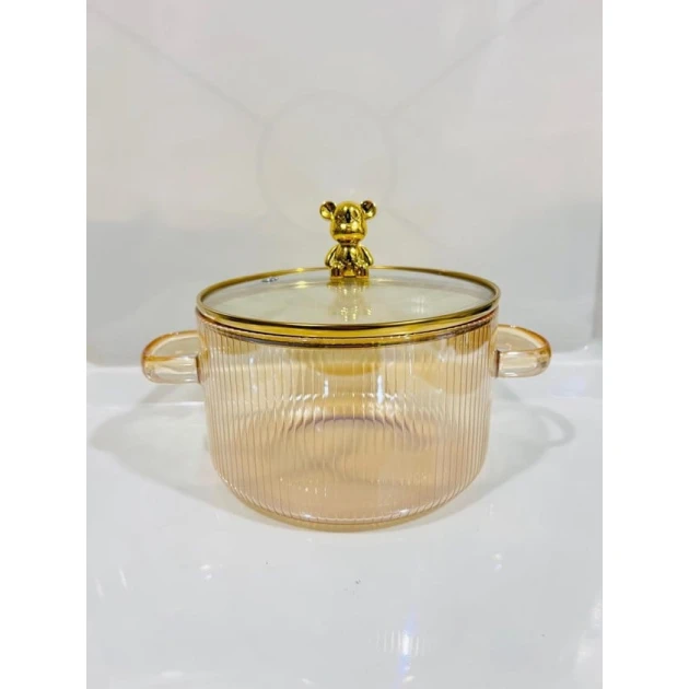 Кастрюля 911miv , 1.8 л, стекло, золотистая Кастрюля 911miv , 1.8 л, стекло, золотистая