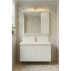 Комплект мебели для ванной Elfa 154-80, белый Комплект мебели для ванной Elfa 154-80, белый