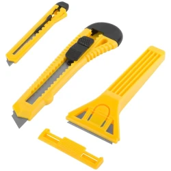 Набор cтроительных ножей 10504 Набор cтроительных ножей 10504