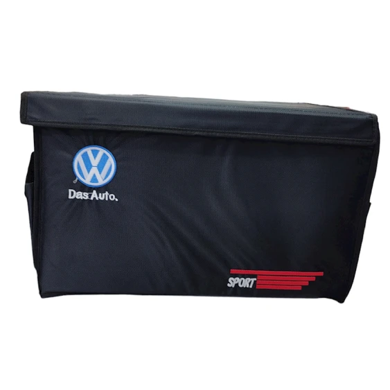 Avtomobil üçün çanta-orqanayzer Volskwagen, 33x24x17 sm, qara Avtomobil üçün çanta-orqanayzer Volskwagen, 33x24x17 sm, qara