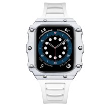 Qayış və çexol Greatcase SW636 Apple Watch 45mm üçün White