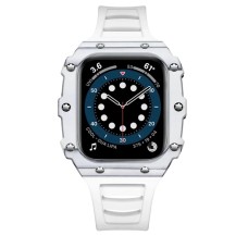 Qayış və çexol Greatcase SW636 Apple Watch 45mm üçün White