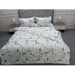 Yataq dəsti Class SHA-00006524, ikinəfərlik, ağ, mələfə 220x240 sm, yorğan üzü 200x220 sm, yastıq üzü 50x70 sm (2 əd)