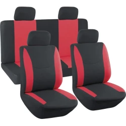Чехол на сидения Авто333, красный/черный