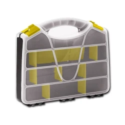 Orqanayzer Saturn, ikitərəfli, 32х26х7 sm, plastik, qara/şəffaf