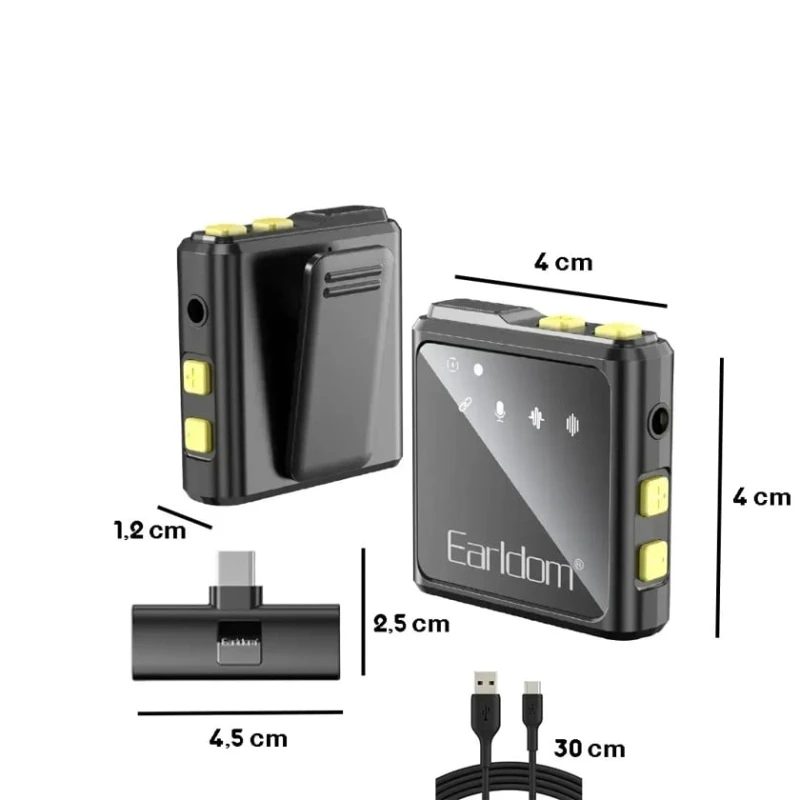 Микрофон Earldom Dual MC10C
